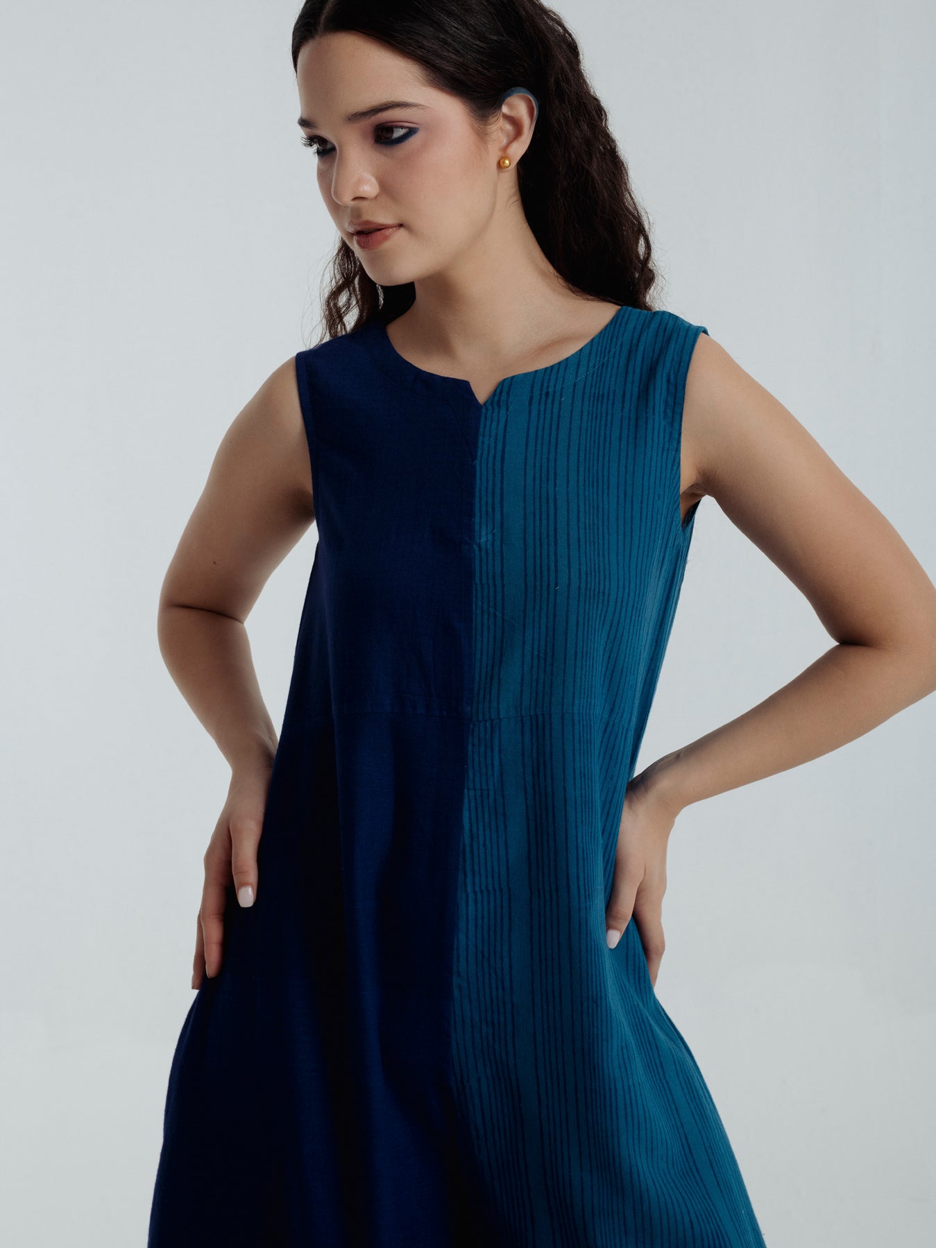 Half & Half Jumpsuit
