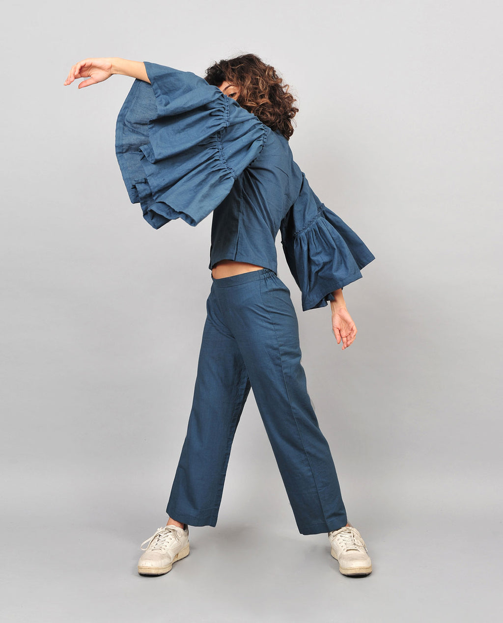 Blouse Umberella Grey