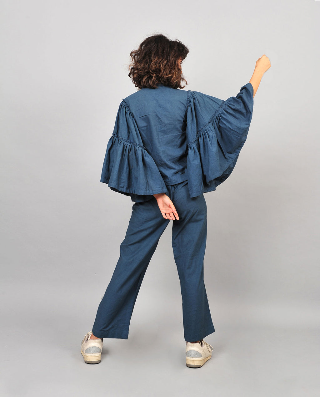 Blouse Umberella Grey