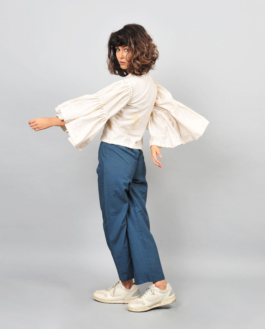 Blouse Umberella White