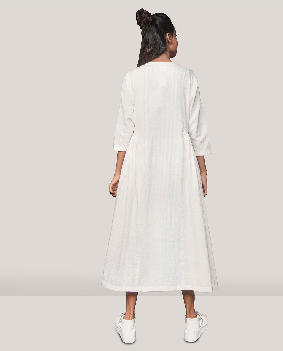 Pleated Jacket Dress