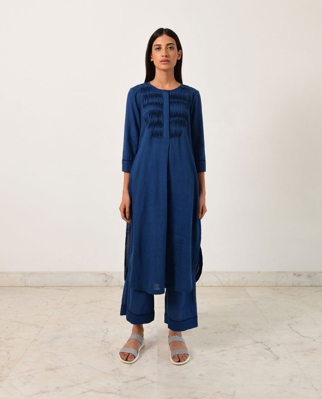 Knife Pleat Kurta/Pants