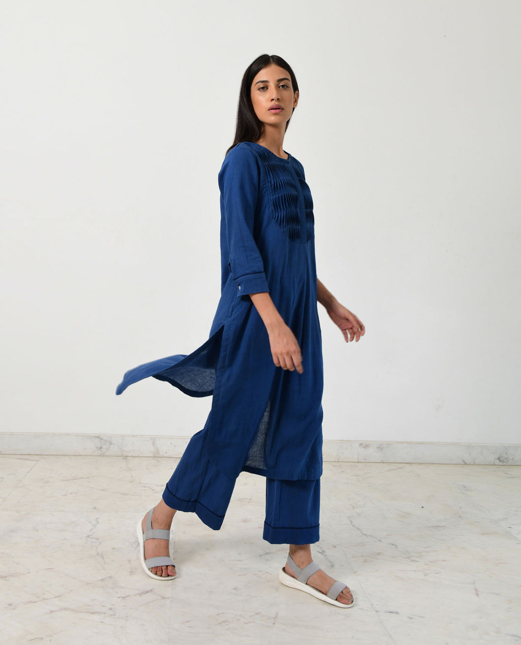 Knife Pleat Kurta/Pants