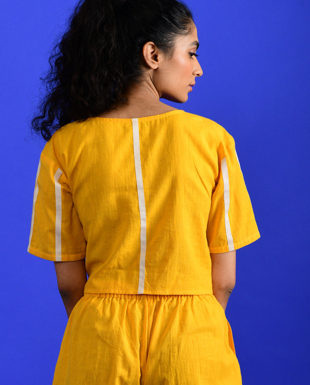 Iced Mango Knotted Top